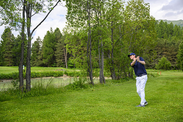 Oliver Phelps England Round 2 beim Celebrity Golf Cup für den Ryder Cup European Development Trust  ©Foto: fotoswiss.com/giancarlo cattaneo 